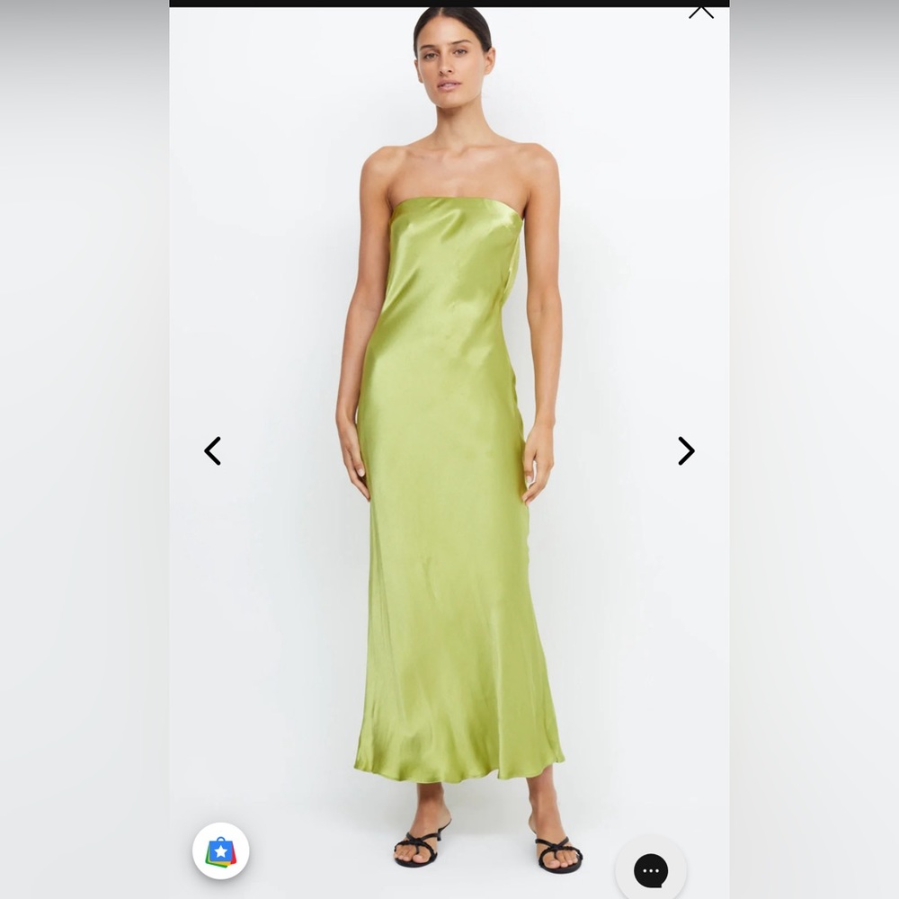 Bec & Bridge gown in striking green color. Used Condition